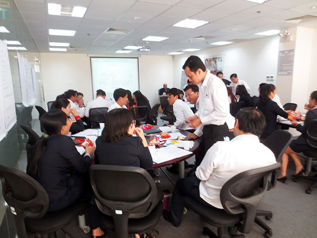 Kỹ năng hướng dẫn và động viên Nhân Viên làm việc hiệu quả - Sacombank (09 & 10.12.2014)